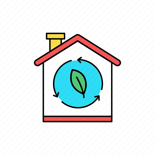House, home, building, city, real, estate, eco icon - Download on Iconfinder