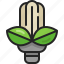 eco, bulb, light, save, power, environment, electronic 
