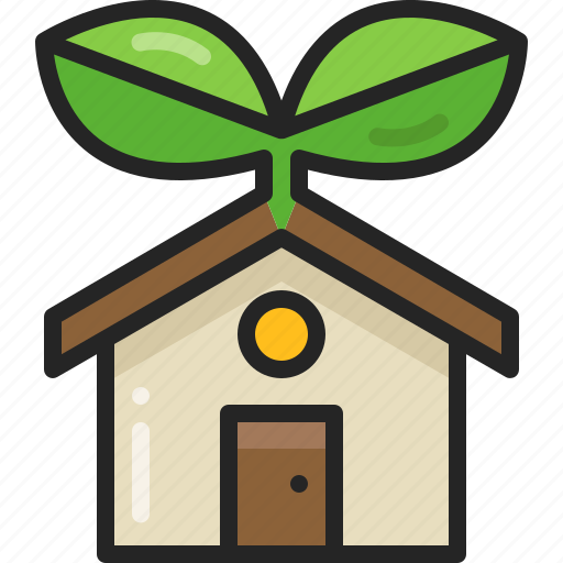 Eco, house, home, building, real, estate, friendly icon - Download on Iconfinder