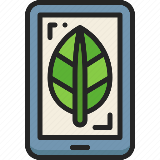 Smartphone, cellphone, mobile, phone, device, eco, leaf icon - Download on Iconfinder