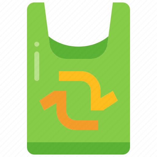 Recycle, bag, plastic, reusable, eco, reuse, shopping icon - Download on Iconfinder