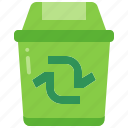 recycle, bin, trash, garbage, can, waste, rubbish