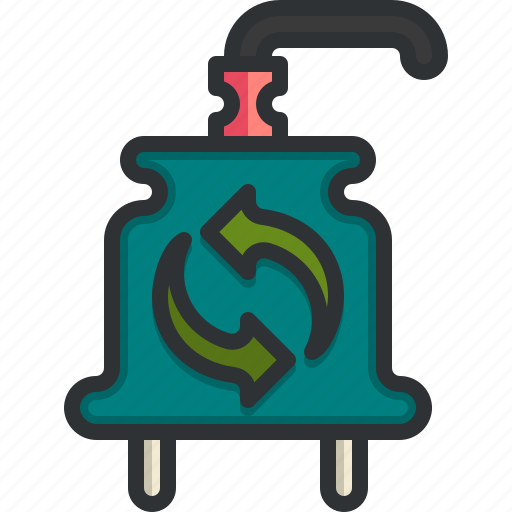 Green, power, plug, connector, electricity icon - Download on Iconfinder