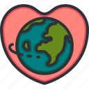 love, earth, world, eco, heart