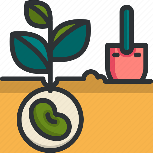 Planting, grow, plant, garden, leaves, natural icon - Download on Iconfinder