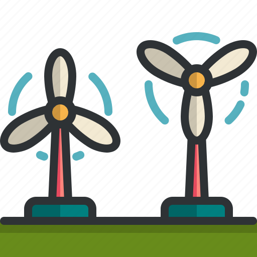 Wind, turbine, renewable, green, energy, ecology icon - Download on Iconfinder