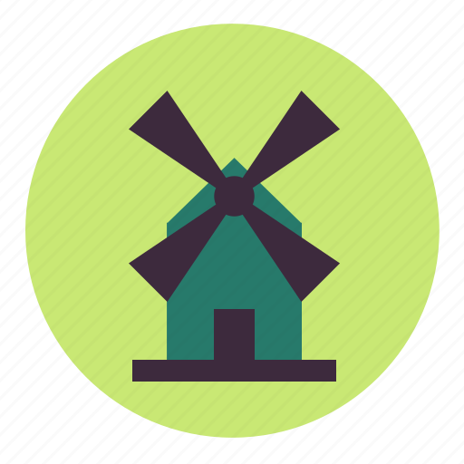 Eco, ecology, energy, environment, green, nature, windmill icon - Download on Iconfinder