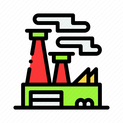 Factory, building, construction, nature, industry icon - Download on Iconfinder