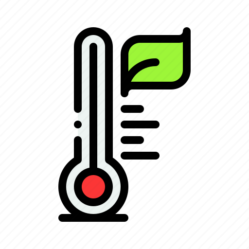 Natural, temperature, thermometer, nature, global warming icon - Download on Iconfinder