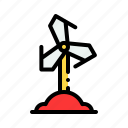 windmill, wind, nature, energy