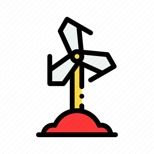 Windmill, wind, nature, energy icon - Download on Iconfinder