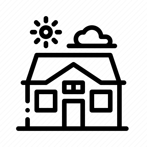 Solar, house, architecture, building icon - Download on Iconfinder
