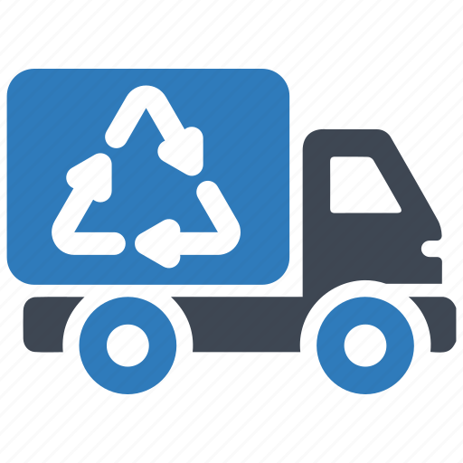 Garbage, recycle, waste, transport, trash, truck, transportation icon - Download on Iconfinder