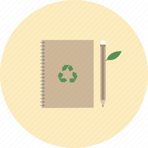 Conservative, ecology, environment, nature, pencil, recycle, reuse icon - Download on Iconfinder