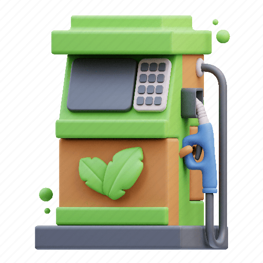 Fuel, eco, gasoline, oil, energy, petrol, station 3D illustration - Download on Iconfinder