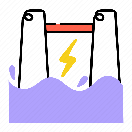 Water power, hydropower, water energy, hydro energy, hydroelectricity icon - Download on Iconfinder