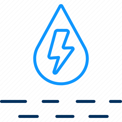Hydro power, hydro, water, signs, power, power generation, electricity icon - Download on Iconfinder