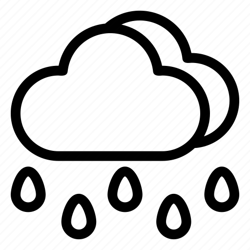 1, rain, cloud, ecology, weather, drop icon - Download on Iconfinder