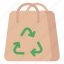 1, bag, recycling, nature, ecology, environment 