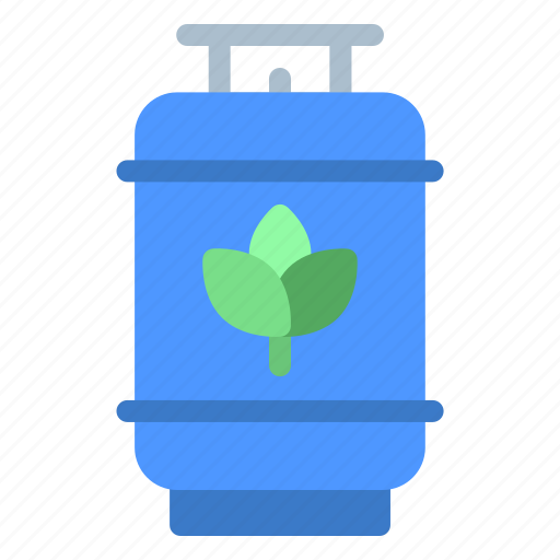 Gas, green, cylinder, ecology, renewable, energy icon - Download on Iconfinder