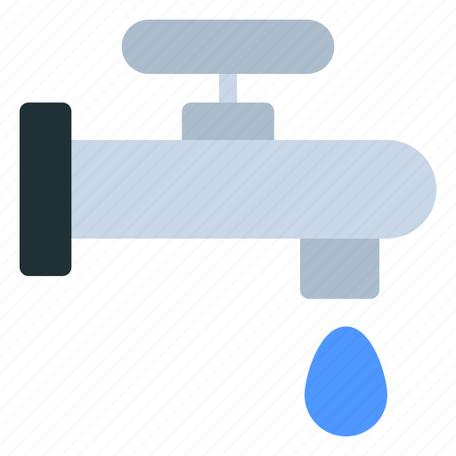 Water, tap, ecology, faucet, drop, environment icon - Download on Iconfinder