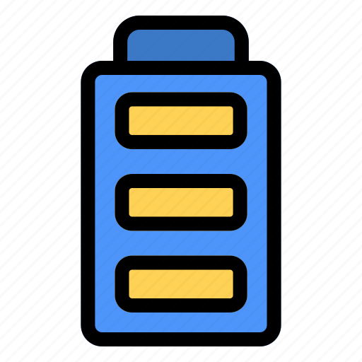 1, battery, rechargeable, power, energy, recycling icon - Download on Iconfinder