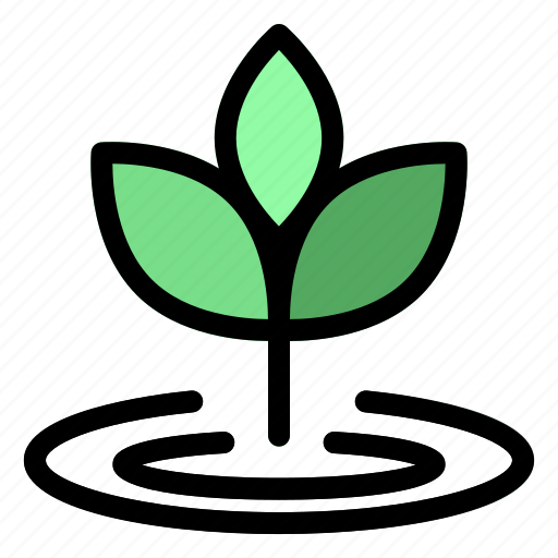 Leaf, nature, tree, water, go, green icon - Download on Iconfinder