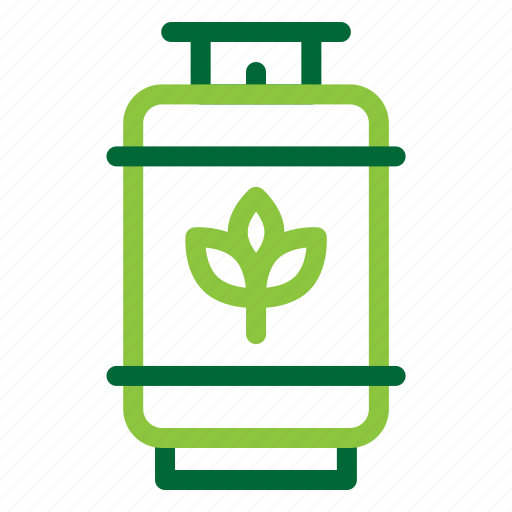 1, gas, green, cylinder, ecology, renewable, energy icon - Download on Iconfinder