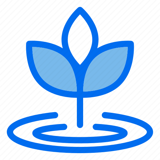 1, leaf, nature, tree, water, go, green icon - Download on Iconfinder