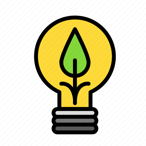 Bio, eco, ecofriend, ecology, leafbulb, nature icon - Download on Iconfinder