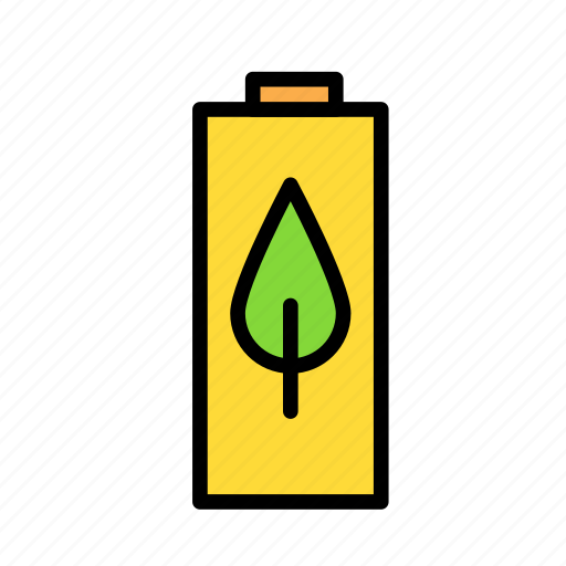 Battery, bio, eco, ecofriend, ecology, nature icon - Download on Iconfinder