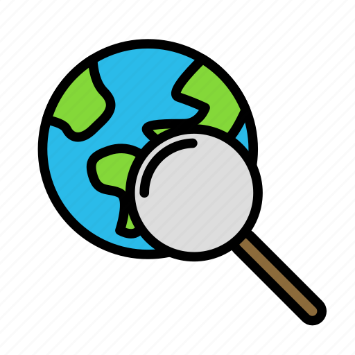 Bio, earth, eco, ecofriend, ecology, magnify, nature icon - Download on Iconfinder