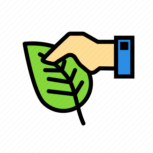 Bio, eco, ecofriend, ecology, handhand, leaf, nature icon - Download on Iconfinder