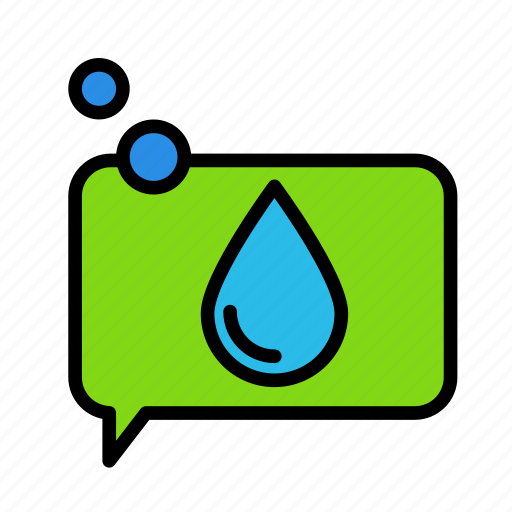 Bio, chat, eco, ecofriend, ecology, nature, water icon - Download on Iconfinder