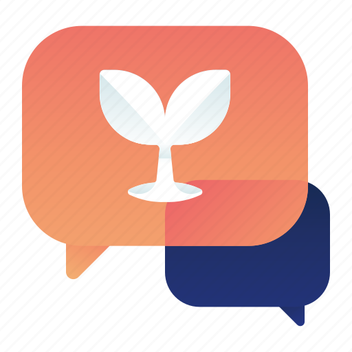 Chat, communication, conversation, ecology, nature, talk icon - Download on Iconfinder