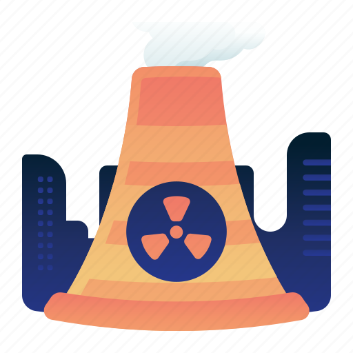 Ecology, environment, nuclear, plant, power icon - Download on Iconfinder