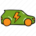 electric car, electric vehicle, transportation