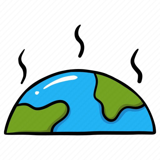 Global warming, earth, globe, climate change icon - Download on Iconfinder