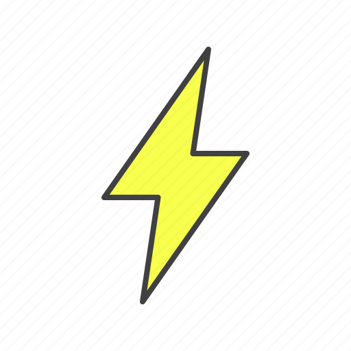 Ecology, environment, electrical, electricity, flash, lightning, thunder icon - Download on Iconfinder