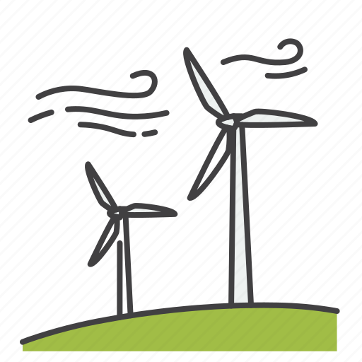 Eco, ecology, environment, mill, turbine, wind icon - Download on Iconfinder