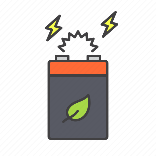 Eco, ecology, environment, battery, energy, power, charging icon - Download on Iconfinder