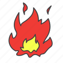 environment, hot, fire, flammable, package, danger, flame