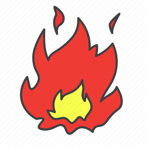 Environment, hot, fire, flammable, package, danger, flame icon - Download on Iconfinder