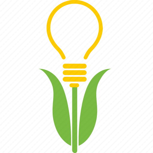 Eco, ecology, energy, environment, flower, lamp, light icon - Download on Iconfinder