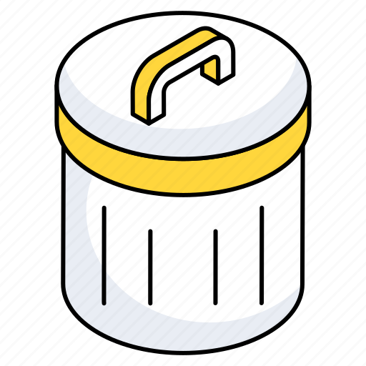 Recycle bin, wastebin, dustbin, garbage can, trash bin icon - Download on Iconfinder