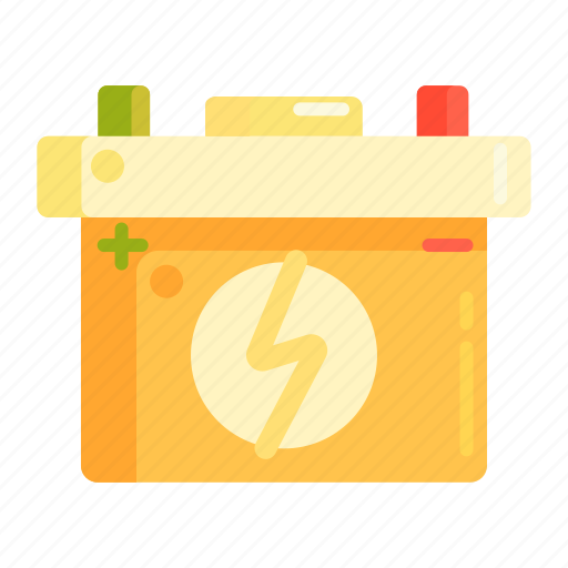 Accumulator, battery, car battery icon - Download on Iconfinder