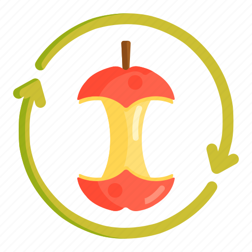 Biodegradable, by product, rotten apple icon - Download on Iconfinder