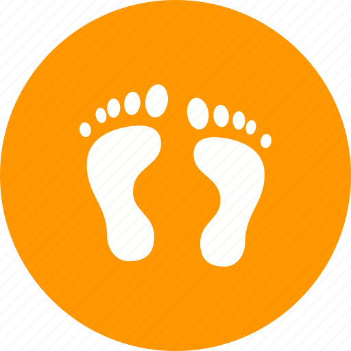 Body, feet, foot print, human feet, man, sand, walk icon - Download on Iconfinder