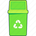 recycle, bin, green, wast, recyling, trash, garbage, ecology