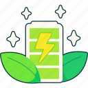 battery, electric, leaf, green, energy, charge, ecology, technology
